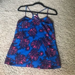 JCrew Adorable Pink and Blue Tanks Top😍